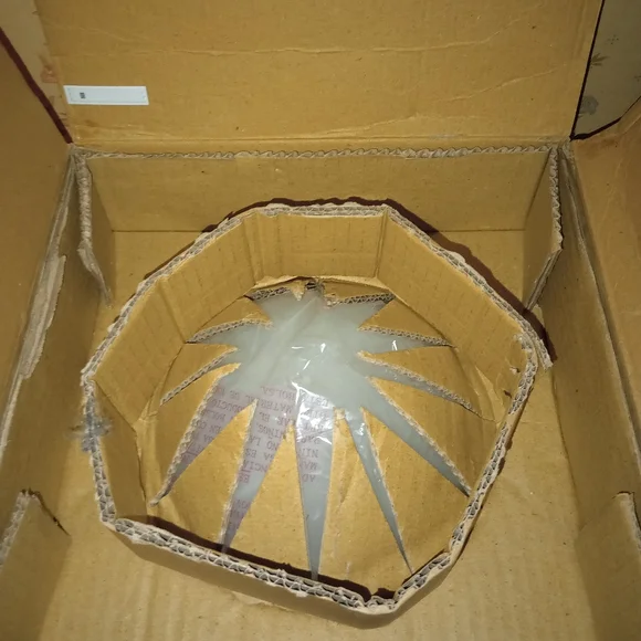 Portfolio Interior Ceiling Fixture #170552 Brushed Nickel Finish Alabaster Shade - Picture 11 of 16